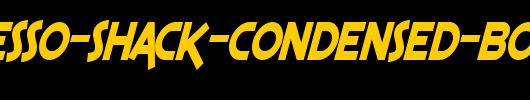 SF-Espresso-Shack-Condensed-Bold-Italic.ttf是一款不错的英文字体下载