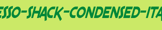 SF-Espresso-Shack-Condensed-Italic.ttf是一款不错的英文字体下载