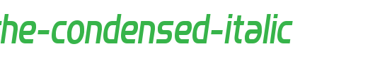 SF-Fourche-Condensed-Italic.ttf是一款不错的英文字体下载
