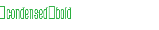 SF-Gothican-Condensed-Bold.ttf是一款不错的英文字体下载