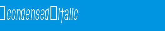 SF-Gothican-Condensed-Italic.ttf是一款不错的英文字体下载