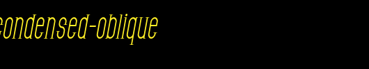 SF-Gothican-Condensed-Oblique.ttf是一款不错的英文字体下载