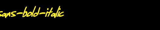 SF-Grunge-Sans-Bold-Italic.ttf是一款不错的英文字体下载