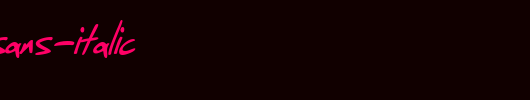 SF-Grunge-Sans-Italic.ttf是一款不错的英文字体下载