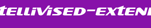 SF-Intellivised-Extended-Italic.ttf是一款不错的英文字体下载