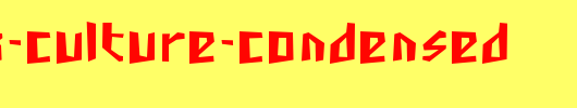 SF-Junk-Culture-Condensed.ttf是一款不错的英文字体下载