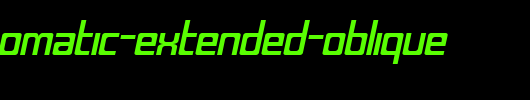 SF-Laundromatic-Extended-Oblique.ttf是一款不错的英文字体下载