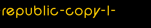 SF-New-Republic-copy-1-.ttf是一款不错的英文字体下载