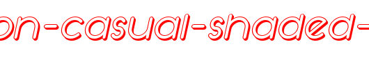 SF-Orson-Casual-Shaded-Oblique.ttf是一款不错的英文字体下载