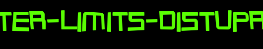 SF-Outer-Limits-DistUpright_英文字体