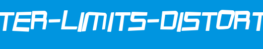 SF-Outer-Limits-Distorted_英文字体