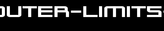 SF-Outer-Limits-ExtUpright_英文字体