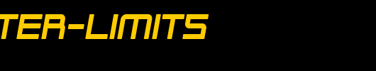 SF-Outer-Limits_英文字体