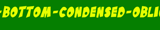 SF-Pale-Bottom-Condensed-Oblique.ttf是一款不错的英文字体下载