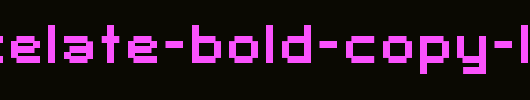 SF-Pixelate-Bold-copy-1-.ttf是一款不错的英文字体下载