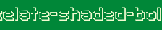 SF-Pixelate-Shaded-Bold-copy-1-.ttf是一款不错的英文字体下载