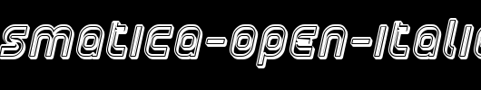 SF-Plasmatica-Open-Italic.ttf是一款不错的英文字体下载