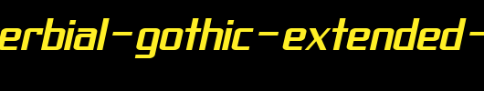 SF-Proverbial-Gothic-Extended-Oblique.ttf是一款不错的英文字体下载