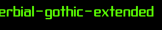SF-Proverbial-Gothic-Extended.ttf是一款不错的英文字体下载