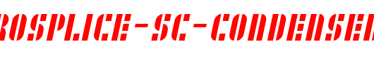 SF-RetroSplice-SC-Condensed.ttf是一款不错的英文字体下载