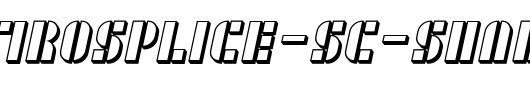 SF-RetroSplice-SC-Shaded.ttf是一款不错的英文字体下载