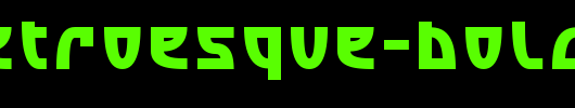SF-Retroesque-Bold.ttf是一款不错的英文字体下载