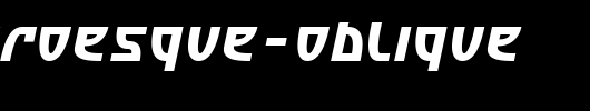 SF-Retroesque-Oblique.ttf是一款不错的英文字体下载