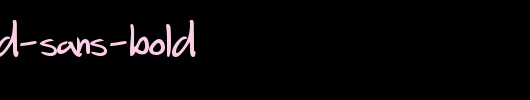 SF-Scribbled-Sans-Bold.ttf是一款不错的英文字体下载