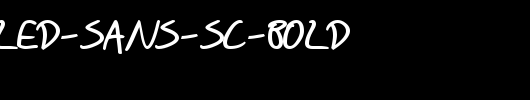 SF-Scribbled-Sans-SC-Bold.ttf是一款不错的英文字体下载