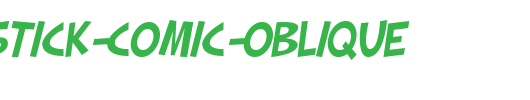 SF-Slapstick-Comic-Oblique.ttf是一款不错的英文字体下载