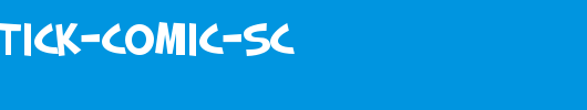 SF-Slapstick-Comic-SC.ttf是一款不错的英文字体下载
