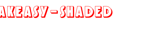 SF-Speakeasy-Shaded.ttf是一款不错的英文字体下载