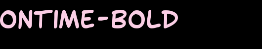 SF-Toontime-Bold.ttf是一款不错的英文字体下载