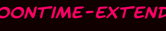 SF-Toontime-Extended-Bold-Italic.ttf是一款不错的英文字体下载