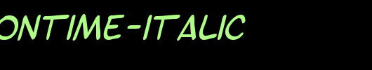 SF-Toontime-Italic.ttf是一款不错的英文字体下载