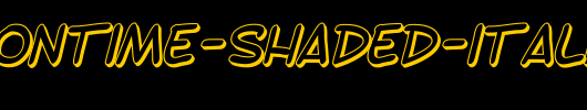 SF-Toontime-Shaded-Italic.ttf是一款不错的英文字体下载