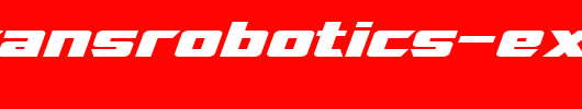 SF-TransRobotics-Extended-Italic.ttf是一款不错的英文字体下载