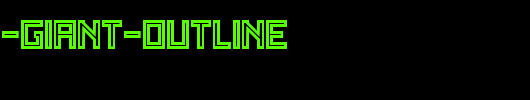 SF-WADIM-GIANT-OUTLINE.ttf是一款不错的英文字体下载