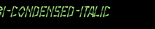 SF-Wasabi-Condensed-Italic.ttf是一款不错的英文字体下载
