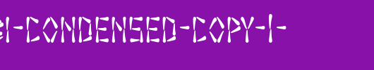 SF-Wasabi-Condensed-copy-1-.ttf是一款不错的英文字体下载
