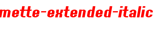 SF-Willamette-Extended-Italic.ttf是一款不错的英文字体下载