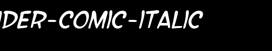 SF-Wonder-Comic-Italic.ttf是一款不错的英文字体下载