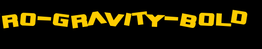 SF-Zero-Gravity-Bold.ttf是一款不错的英文字体下载