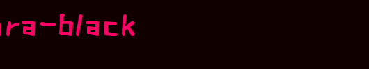 SG-sakura-Black.ttf是一款不错的英文字体下载