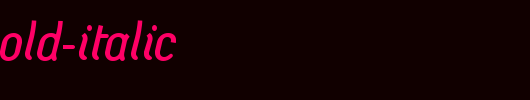 SGI-Alt-Bold-Italic.ttf是一款不错的英文字体下载