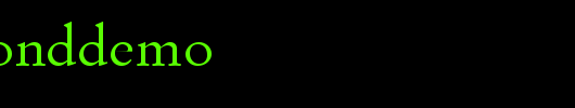 SGaramondDemo.ttf是一款不错的英文字体下载