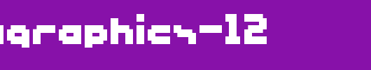 SHAKAGRAPHICS-12.ttf是一款不错的英文字体下载