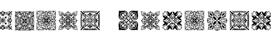 SL-Square-Ornaments.ttf是一款不错的英文字体下载