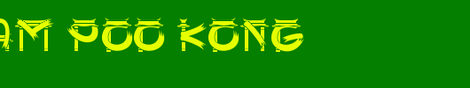 SMG_Sam-Poo-Kong.ttf是一款不错的英文字体下载