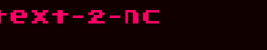 SMW-Text-2-NC.ttf是一款不错的英文字体下载